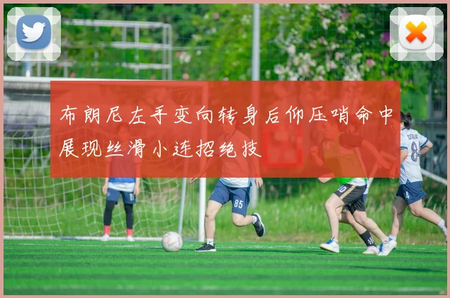 布朗尼左手变向转身后仰压哨命中展现丝滑小连招绝技