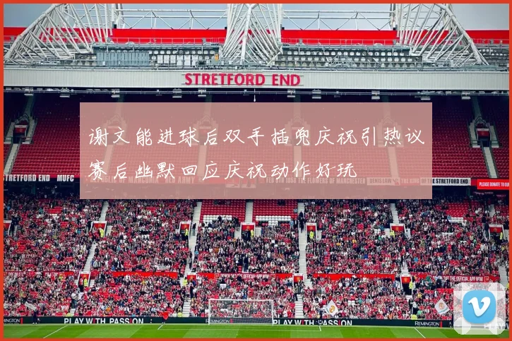 谢文能进球后双手插兜庆祝引热议赛后幽默回应庆祝动作好玩